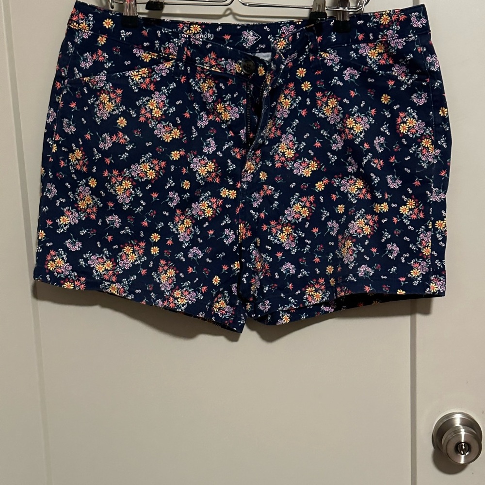 Sonoma Navy Floral Women's Shorts